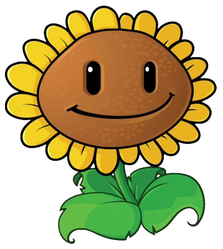Produces 50 sun for the player, has a happy smile